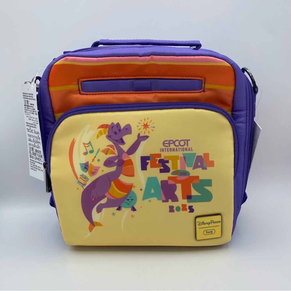 Disney Parks Figment Lug Bag Ranger Epcot Festival of the Arts Figment Gifts